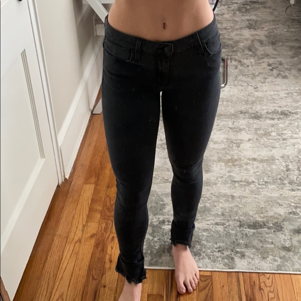 Joe’s jeans mid rise skinny jean